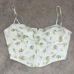 Floral Corset Top